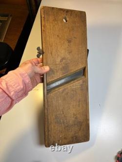 Primitive Civil War Era Tool DISSTON & MORSS Philada Mandoline Pre Saw Saws 1845