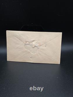RARE 1861 Eagle Flag And Snake Civil War Patriotic Cover Envelope