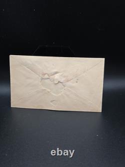 RARE 1861 Eagle Flag And Snake Civil War Patriotic Cover Envelope