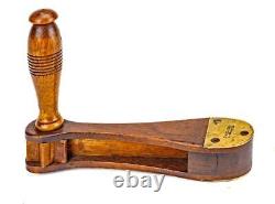 RARE 19th CENTURY E. MILLS & CO. CIVIL WAR SHIPMAN'S ALARM WRNING BATTLE RATTLE