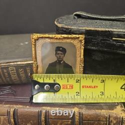 RARE 6 Corp Civil War Union Soldier Antique Tintype Unidentified 1800s