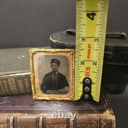 RARE 6 Corp Civil War Union Soldier Antique Tintype Unidentified 1800s