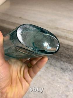 RARE Antique Iron Pontil Whittled Civil War Bottle Eagle UNION Philidelphia