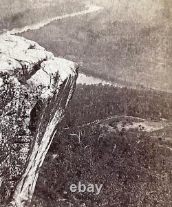 RARE! CIVIL WAR BATTLE of LOOKOUT MOUNTAIN BATTLEFIELD STEREO PHOTO