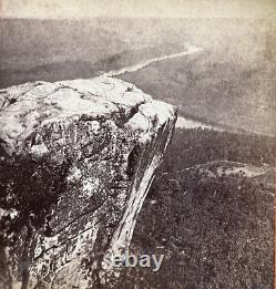 RARE! CIVIL WAR BATTLE of LOOKOUT MOUNTAIN BATTLEFIELD STEREO PHOTO