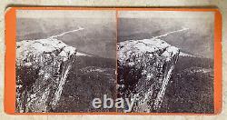 RARE! CIVIL WAR BATTLE of LOOKOUT MOUNTAIN BATTLEFIELD STEREO PHOTO