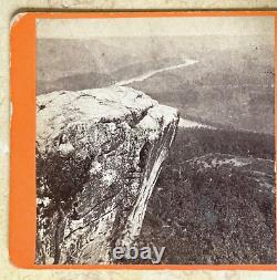 RARE! CIVIL WAR BATTLE of LOOKOUT MOUNTAIN BATTLEFIELD STEREO PHOTO