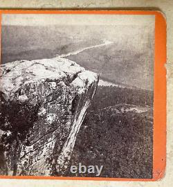 RARE! CIVIL WAR BATTLE of LOOKOUT MOUNTAIN BATTLEFIELD STEREO PHOTO