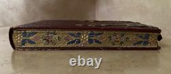 RARE! CIVIL WAR UNION SOLDIER'S MILITARY / FAMILY CDV PHOTO ALBUM c1864 (EMPTY)