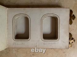 RARE! CIVIL WAR UNION SOLDIER'S MILITARY / FAMILY CDV PHOTO ALBUM c1864 (EMPTY)
