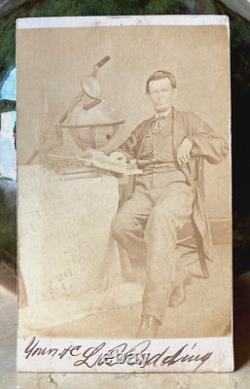 RARE! CIVIL WAR U. S. ARMY CORPS OF TOPOGRAPHICAL ENGINEERS ID'd CDV PHOTO c1862
