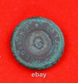 RARE CONFEDERATE GOLDSBORO RIFLES North Carolina Officers cuff civil war button