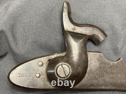 RARE Civil War US 1863 LG&Y LAMSON GOODNOW & YALE Springfield Lockplate Complete