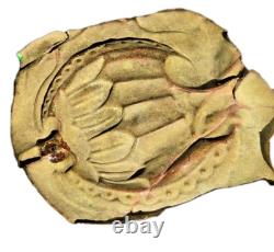 RARE Confederate Civil War Breastplate, South Carolina Palmetto Tree State Seal