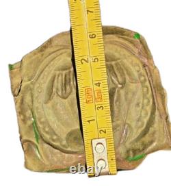 RARE Confederate Civil War Breastplate, South Carolina Palmetto Tree State Seal