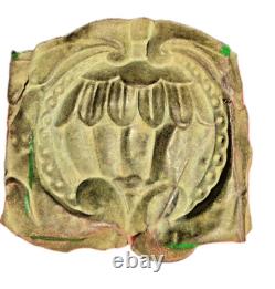 RARE Confederate Civil War Breastplate, South Carolina Palmetto Tree State Seal