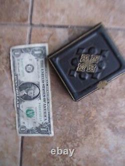 RARE, LARGE Gem Size Leather Tintype Album, Civil War, GIFT
