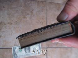 RARE, LARGE Gem Size Leather Tintype Album, Civil War, GIFT