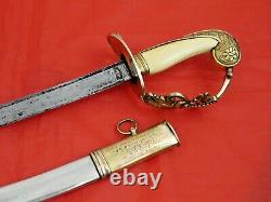 RARE, ULTRA HIGH GRADE ANTIQUE AMERICAN PRESENTATION SWORD 1852 Before Civil War