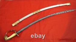 RARE, ULTRA HIGH GRADE ANTIQUE AMERICAN PRESENTATION SWORD 1852 Before Civil War