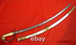 RARE, ULTRA HIGH GRADE ANTIQUE AMERICAN PRESENTATION SWORD 1852 Before Civil War