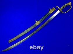 RARE US Civil War Non-Regulation Cavalry Sword Revolutionary War Horsemans Blade