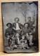 RARE c 1870s Indian Wars Era Tintype Union Calvary Soldiers & Girl Post Civl War
