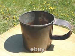 RIDICULOUSLY RARE CIVIL WAR CAM 530 OFFICIAL ENLISTED MAN MUG WithWIRED HANDLE fk