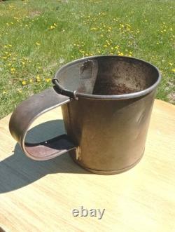 RIDICULOUSLY RARE CIVIL WAR CAM 530 OFFICIAL ENLISTED MAN MUG WithWIRED HANDLE fk