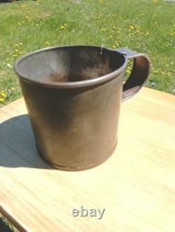 RIDICULOUSLY RARE CIVIL WAR CAM 530 OFFICIAL ENLISTED MAN MUG WithWIRED HANDLE fk