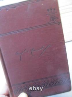 Rare 1880 GEN WINFIELD SCOTT HANCOCK BIOGRAPHY, CIVIL WAR HISTORY Book, Inscribd