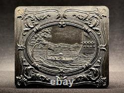 Rare 1/6 Plate Thermoplastic Case CIVIL War Uss Monitor Iron Warship + Mat