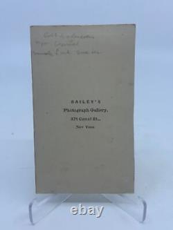 Rare Antique Civil War CDV Bailey's NY General Robert Anderson Union Army