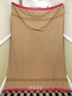 Rare Antique Civil War Confederate Army Historic Blanket Museum Quality