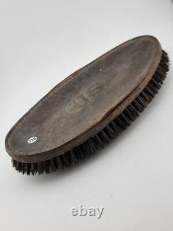 Rare Antique OriginUS CIVIL WAR Horse Grooming Brush -Primitive Natural Bristle