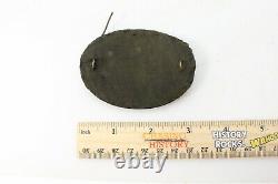 Rare Authentic CIVIL WAR CROSSED SABERS CAVALRY OFFICERS HAT INSIGNIA