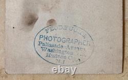 Rare! CIVIL War Era Jersey City Photographer Feodore Fuchs CDV Photo 1864