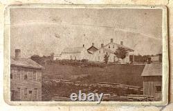 Rare! CIVIL War Era Plantation 1862 CDV Photo