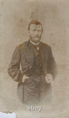 Rare! CIVIL War Lt. General U. S. Grant (ulysses S. Grant) CDV Photo 1864