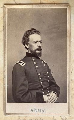 Rare! CIVIL War Union Gettysburg Maj. Gen. Henry W. Slocum 1862 Brady CDV Photo