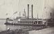 Rare! CIVIL War Union Mississippi River Steamboat Lady Gay Photo 1865