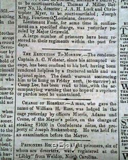 Rare CONFEDERATE Richmond VA Virginia Civil War 1861 Newspaper re. The Future