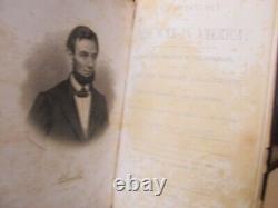 Rare CONTEMPORARY CLASSIC 1863 2 Volume, Civil War History Book by S. C. Abbott