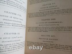 Rare CONTEMPORARY CLASSIC 1863 2 Volume, Civil War History Book by S. C. Abbott