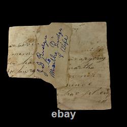 Rare Civil War Abe Lincoln Union We Are Coming, Father Abra'am Printed Poem