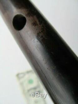 Rare Civil War ID'D Military Wooden Flute, 2nd Vt Infantry, Musician, Gettysburg