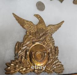 Rare Civil War Infantry Eagle Plate Mint Condition