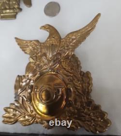 Rare Civil War Infantry Eagle Plate Mint Condition
