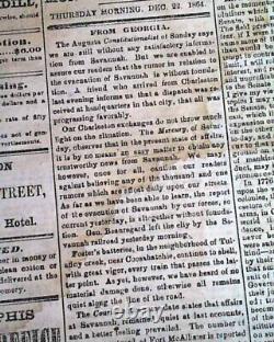 Rare Confederate Memphis Tennessee Montgomery Alabama Civil War 1864 Newspaper