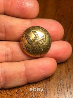 Rare Connecticut 2nd Company Governors Foot Guards Civil War Coat Button